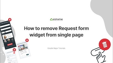 How to remove Request on a single property page?