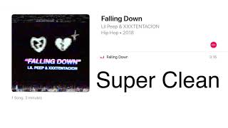 Falling Down (Clean) - Lil Peep & XXXTENTATCION
