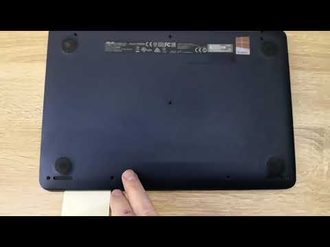   Opening Up Asus E200H To Look For Hard Drive