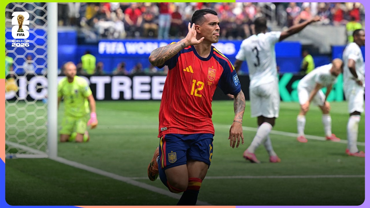 Pedro Porro Goal | Spain 3-0 Austria | FIFA World Cup 2026™