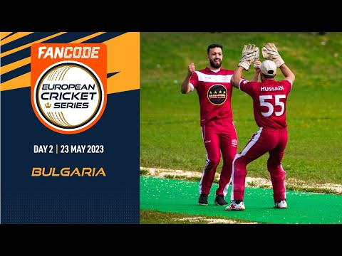 🔴 FanCode ECS Bulgaria, 2023 | Day 2 | T10 Live Cricket | European Cricket