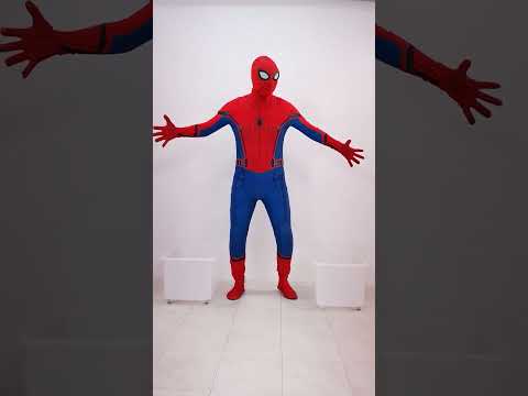 Spider - man Jump Challenge! 스파이더맨의 점프챌린지! #shorts #fyp
