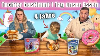 Unserer Tochter bestimmt 1 Tag unser Essen & überrascht uns