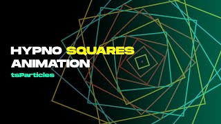 Hypno Squares Animation Using Html Css And tsParticles