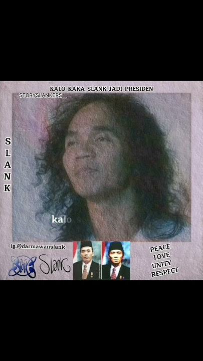 setuju gak kaka slank jadi presiden RI #slank #storywa #shorts #foryou #story #president