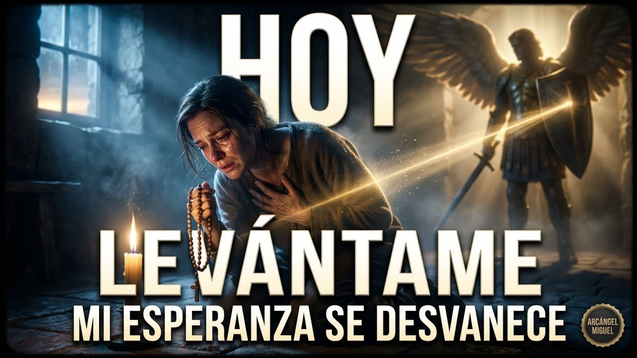 Hoy: Arcángel Miguel, levántame — mi esperanza se está apagando