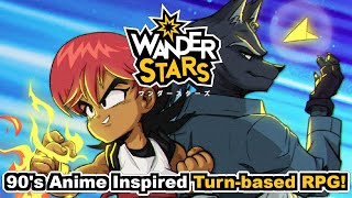 Super Unique & Fun Turn-based Anime RPG Roguelite by a 3 Person Team! | Check it Out | Wander Stars