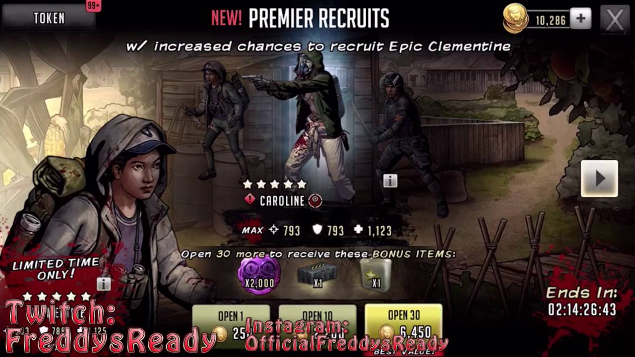 Walking Dead Road To Survival Character Upgrade Walking Dead Road To Survival - Opening 10 Characters for Epic
