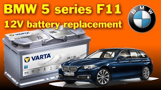 BMW 5 series F11 battery replacement and registration