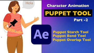 Character Animation with PUPPET TOOL in After Effects | Part 2