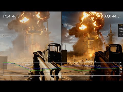 Battlefield 4: Xbox One vs. PlayStation 4 Frame-Rate Tests