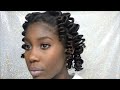 Bantu Knot-out | Relaxed Hair