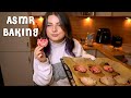 Asmr cozy homey baking  valentines day cookies  raspberry white chocolate  blueberry lemon