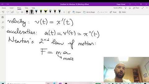MATH 219 Video 4 Modeling with First Order Equations