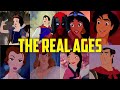 How Old Are The Disney Princesses And Princes? The Real Ages Of Disney Couples