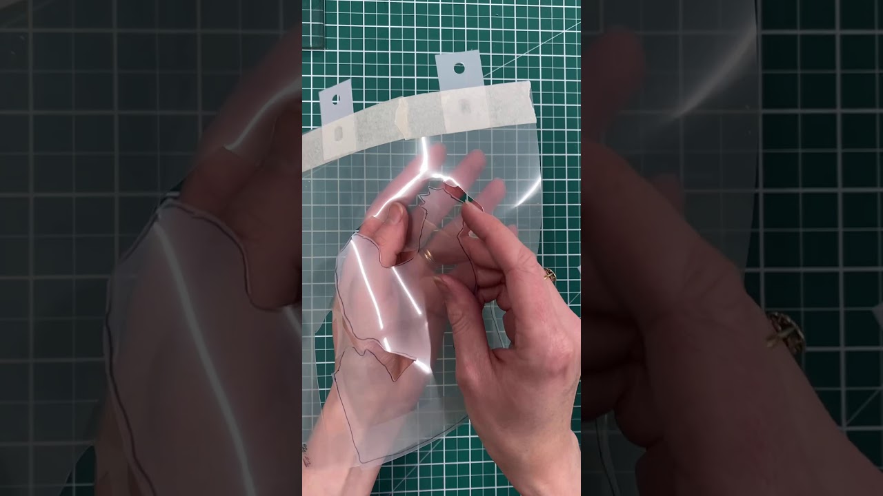 Using a Mylar Mask to Reduce Chatter in a Linocut