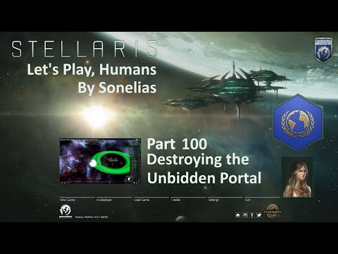 Let's Play: Stellaris - Humans - Part 100 - destroying the Unbidden portal