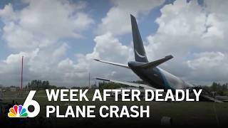 Investigation continues a week after deadly Amazon cargo plane crash at MIA