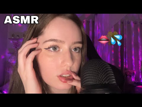 ASMR SONS DE BOCA MOLHADOS SUPER INTENSOS BEM PERTINHO DO SEU OUVIDO! 👄💦