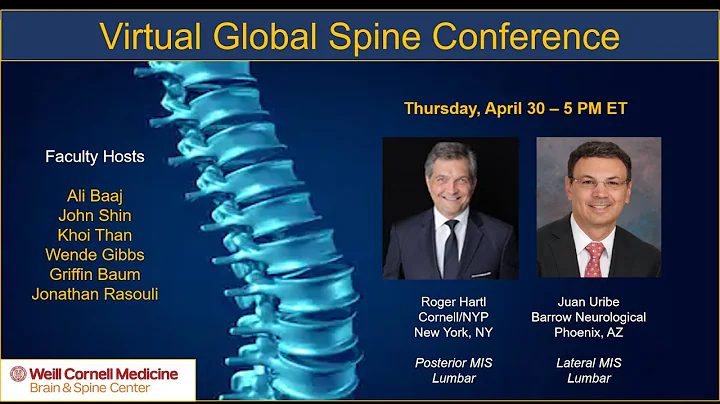 Minimally Invasive Lumbar Cases with Dr. Roger Hartl and Dr. Juan Uribe