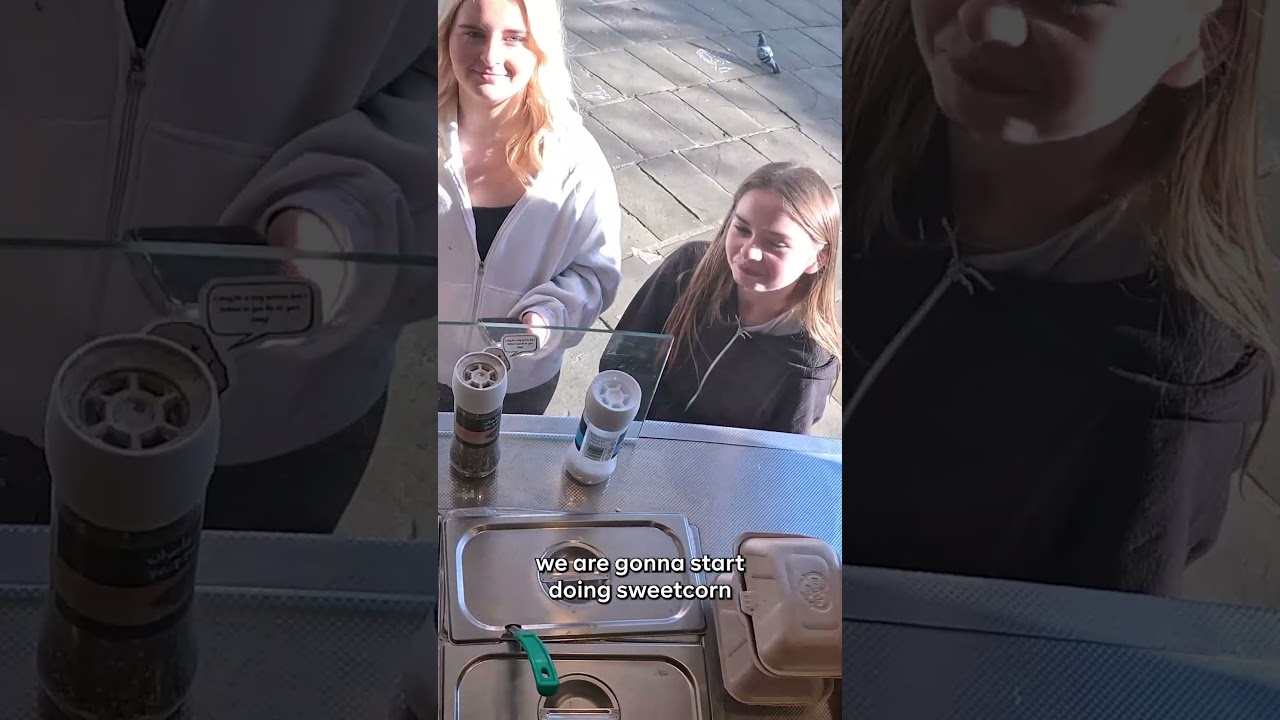 SHE BROUGHT HER OWN SWEETCORN 😳🌽