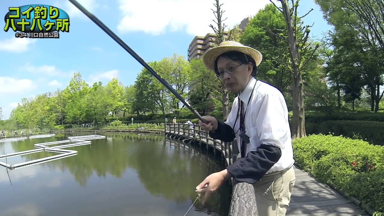 コイ釣り八十八ヶ所 34 埼玉県 川口自然公園 Youtube