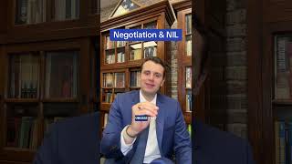 Negotiations and NIL #NIL #law #legal #sportslaw