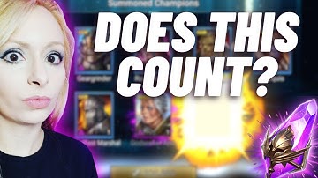 ⭐ Then THIS Happened! My 2x Void Shards ⭐ - RAID Shadow Legends