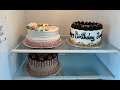 DECORACIÓN DE TRES PASTELES PEQUEÑOS PERO DIFERENTES