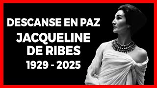 Rest In Peace Jacqueline De Ribes The Most Elegant Woman In The World Designer