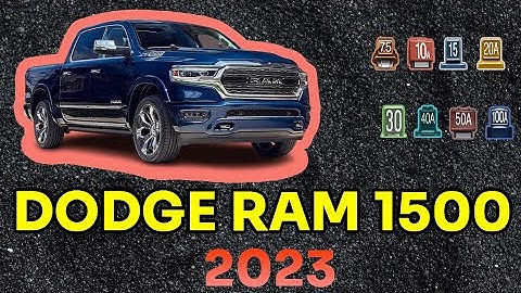 Fuse Box Location and Diagram Dodge RAM 1500 2023