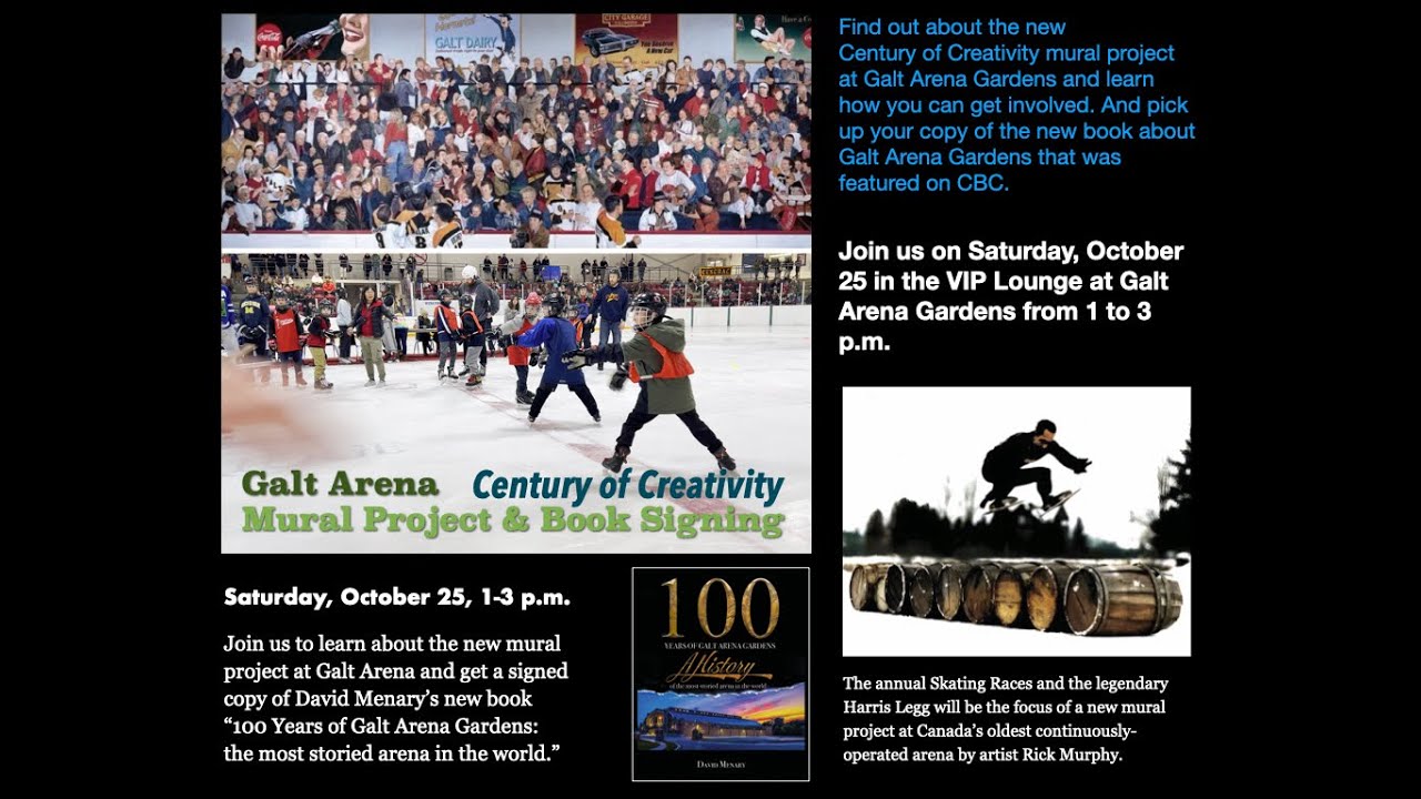 Galt Arena Gardens Mural Project