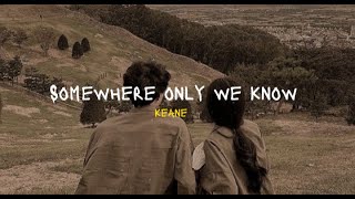 Somewhere only we know - keane