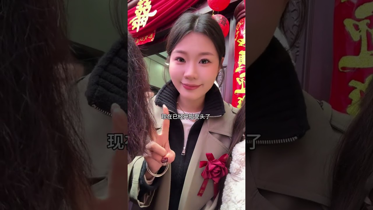 I went to see the bride off again today#Eating at a banquet in the countryside#Grand banqu