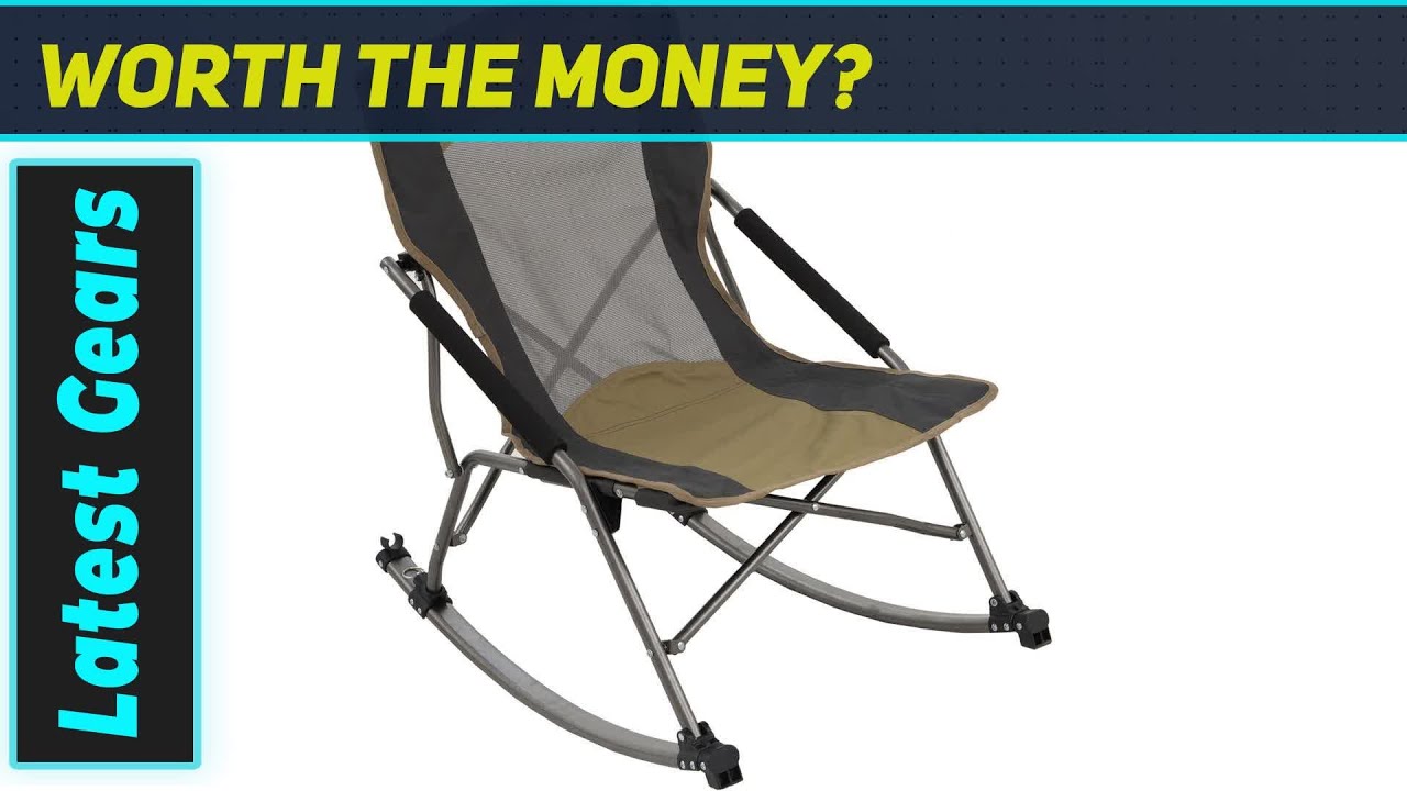 Browning Camping Cabin Chair: Most Comfortable Portable Rocker? - YouTube