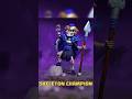 New Skeleton Champion Skin 😳🔥Clash of Clans #shorts #coc