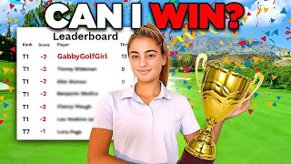 1st Golf Tournament WIN On YOUTUBE... Crazy Ending!!