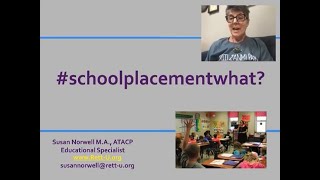 Rett University Free Lesson - School Placement