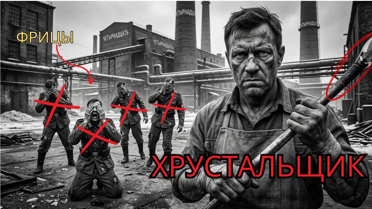 СТЕКОЛЬЩИК ПРЕПОДАЛ НЕМЦАМ УРОК. Обычное стекло и завод стали страшнее минного поля