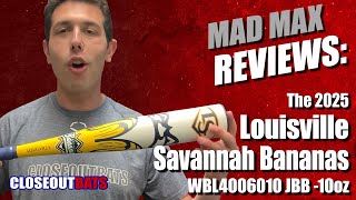 Louisville Savannah Bananas 2-3/4" Junior Big Barrel USSSA Bat WBL4006010 -10oz (2025)