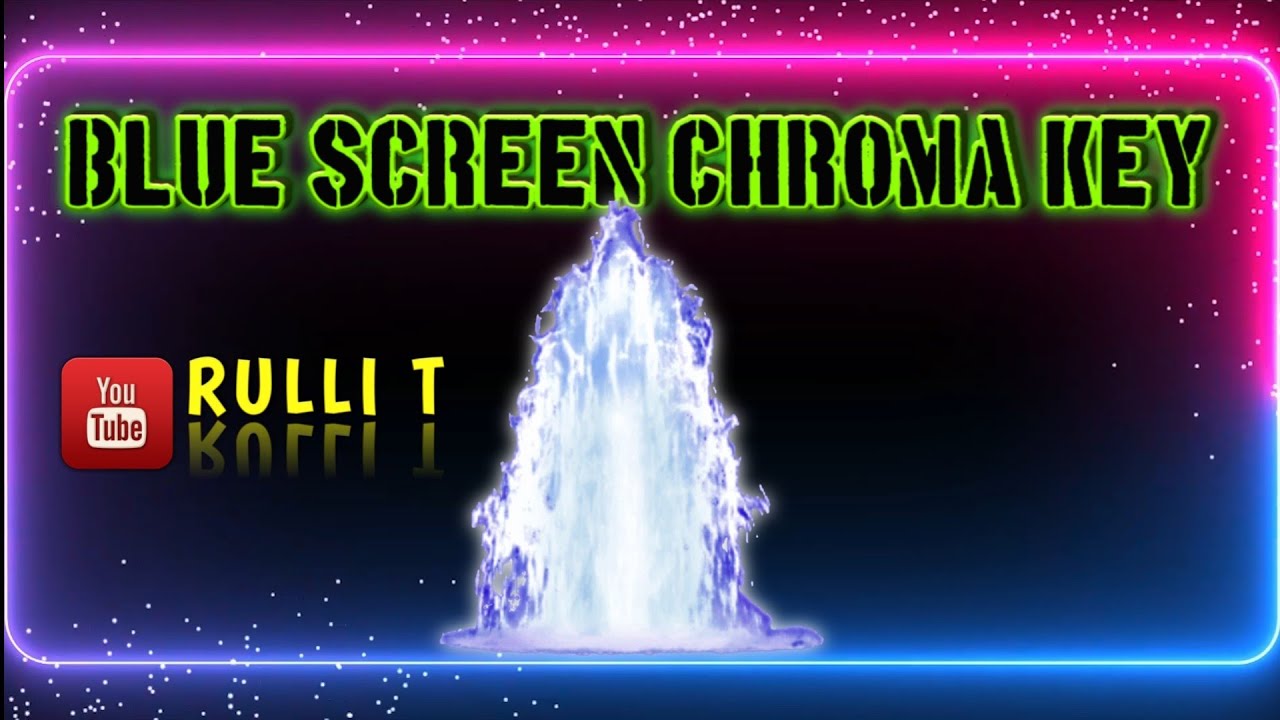 Blue Screen [1080p] - WATER, FOUNTAIN, SPLASH, GARDEN, WATERFALL WATERWORKS, POND, PARK animation 🔊