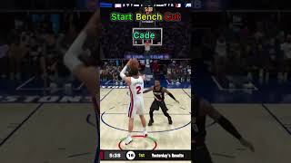 Start Bench Cut these Star Point Guards!! #nba2k26 #2k26 #2k