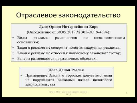 Учет расходов по наружной рекламе / Accounting for advertising expenses