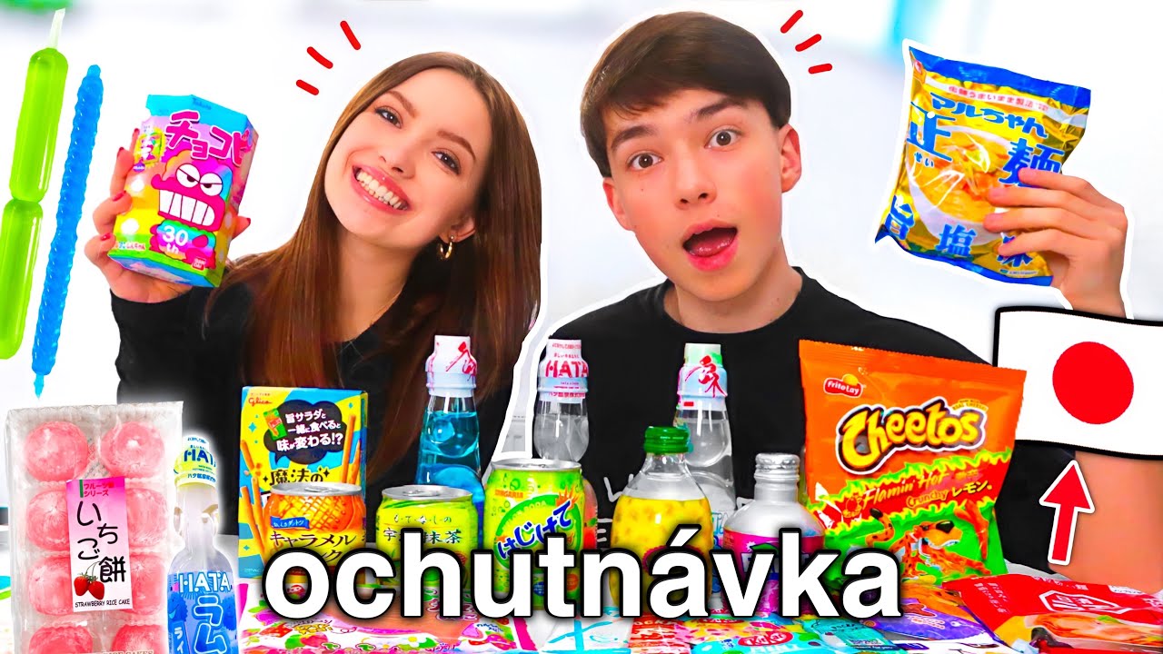 OCHUTNÁVÁME Japonské SLADKOSTI A SLANOSTI *Extrémní*