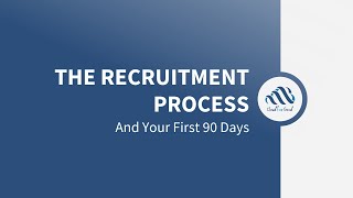 The Recruitment Process + Your First 90 Days | Cloud for Good Virtual Career Day