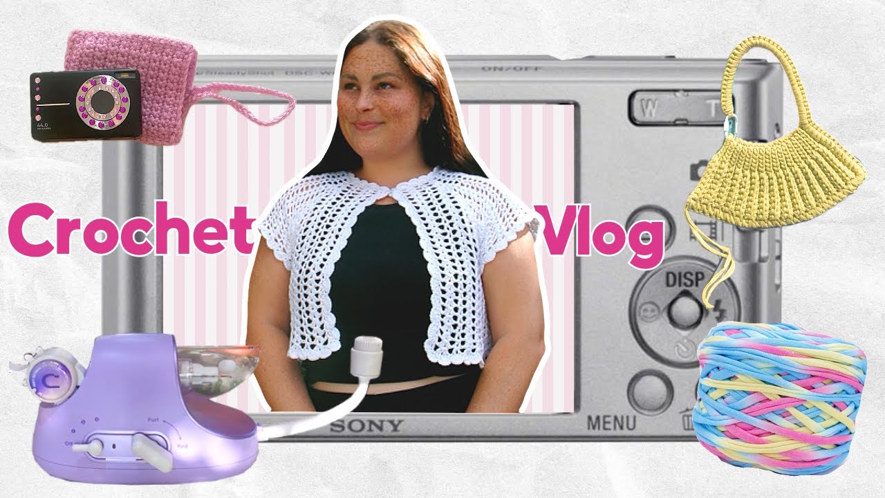 Эта вязальная машинка сшила ИДЕАЛЬНУЮ сумку | Вязание крючком вместе (видеоблог)