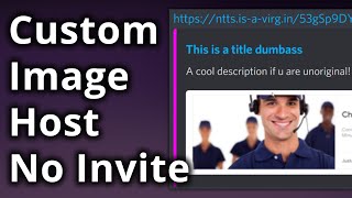 How to have a Custom Discord Image Embed with no Beta Invite