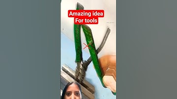 How to quickly and securely attach a handle to pliers#shorts #diy #tips #tricks #skills #howto#tools