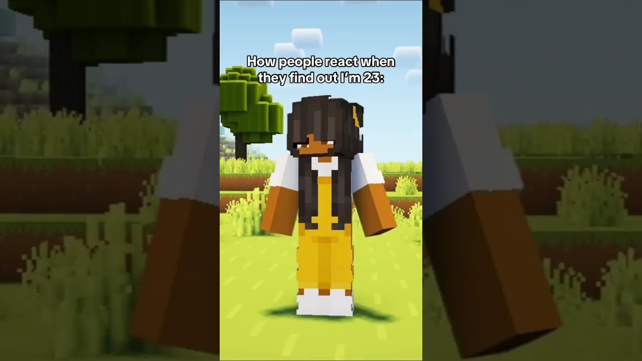Age inflation goes crazy 😭😔 #minecraft #minecraftsurvival #minecraftshorts