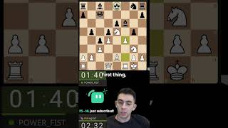 Be aware of my Firestorm 🔥#chess #chessgame #shorts
In this short, we have told, Be aware of my Firestorm 🔥
Full Repertoire: https://linktr.ee/wgraif
📌 Welcome to FM William’s Official Channel!
Dive into the mind of a FIDE Master as FM William breaks down brilliant games, reacts to wild positions, and shares practical chess tips to help you improve your play. But he’s not just a master on the board—William is also a chessboxer, blending strategy and strength in one of the most unique sports in the world.
🎯 What you’ll find here:
Master-level game breakdowns & attacking ideas
Sacrifices, king hunts, and brilliant tactics
Viewer game reviews and instructive content
Blitz games, reactions & chessboxing highlights
💬 Want to connect with the community? Join us here:
🔗 Connect With William Everywhere:
🌐 LinkTree: linktr.ee/wgraif
💬 Discord: discord.gg/qTgzNPrSkY
📺 Twitch: twitch.tv/wgraif
🐦 Twitter / X: twitter.com/wgraif
💸 Donate: paypal.me/wgraif
♟️ Chess.com: chess.com/member/wgraif
♟️ Lichess: lichess.org/@/wgraif
👾 Subreddit: reddit.com/r/gambitchess
📸 Instagram: instagram.com/fm.wgraif.chess
🎵 TikTok: tiktok.com/@fm.wgraif.chess
📹 YouTube Subscribe: youtube.com/c/FMWilliamGraif?sub_confirmation=1
📌 Don’t forget to subscribe, like, and turn on notifications to never miss a moment—from the board or the ring!
#FMWilliam #Chess #Chessboxing #FIDEChess #ChessTactics #GameBreakdown #ChessLessons #TwitchChess #BrainsAndBrawn #MagnusCarlsen Be aware of my Firestorm 🔥#chess #chessgame #shorts